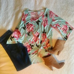 Floral blouse